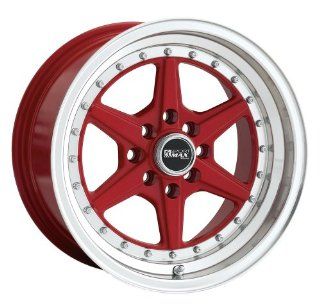 15x8 XXR 501 (Red) Wheels/Rims 4x100/114.3 (50158088) Automotive