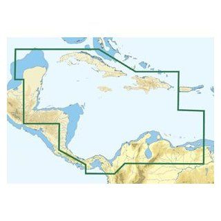 C map na c502 western caribbean sea fp card over $150: GPS & Navigation