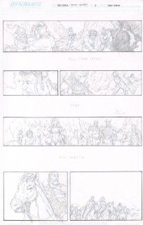 Red Sonja Break the Skin Issue: 01 Page: 03: Entertainment Collectibles
