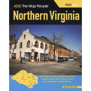 ADC Virginia Northern: Street Atlas: the Map People ADC: 9780875303512: Books