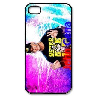 Custom John Cena Cover Case for iPhone 4 WX2788: Cell Phones & Accessories