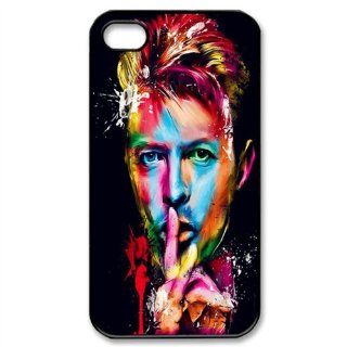 david bowie Snap on Hard Case Cover Skin compatible with Apple iPhone 4 4S 4G: Cell Phones & Accessories