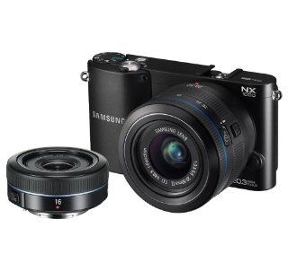 Samsung NX1000 20.3 Megapixel Mirrorless Camera (Body with Lens Kit)   20 mm   50 mm   16 mm (Lens 2)   Black   3" LCD   3.1x Optical Zoom   Optical (IS)   5472 x 3648 Image   1920 x 1080 Video   HDMI   PictBridge   HD Movie Mode: Software