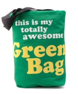 Scrappy Products Awesome Tote Bag Green: Shoes