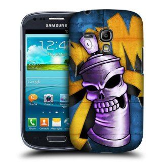 Head Case Designs Skull Spray Can Monster Hard Back Case Cover For Samsung Galaxy S3 III mini I8190: Cell Phones & Accessories
