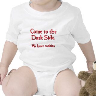 Come to the Dark Side Baby Bodysuits
