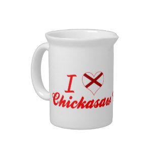 I Love Chickasaw, Alabama Pitcher
