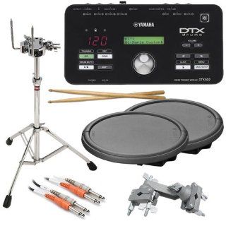 Yamaha DTX502 Drum Trigger Module PAK w/ Drum Trigger Pads & Hardware: Musical Instruments