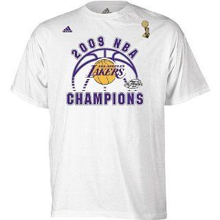 Los Angeles Lakers 2009 NBA Championship Hat Hook Big and Tall T Shirt 3XL : Sports Related Merchandise : Sports & Outdoors
