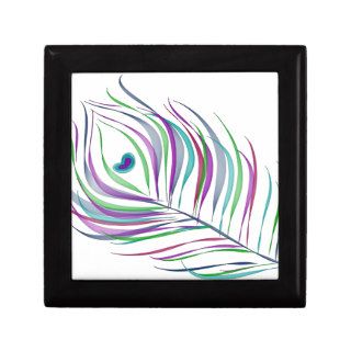 peacock feather drawing doodles gift boxes