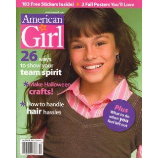 American Girl, October 2008 Issue: Editors of AMERICAN GIRL Magazine: Books