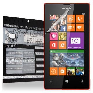 D Flectorshield Nokia Lumia 525 Scratch Resistant Screen Protector   Free Replacement Program: Cell Phones & Accessories