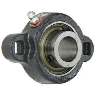 Browning VF2S 112M Intermediate Duty Flange Unit, 2 Bolt, Setscrew Lock, Regreasable, Contact and Flinger Seal, Ductile Iron, Inch, 3/4" Bore, 2 13/16" Bolt Hole Spacing Width, 3 9/16" Overall Width: Flange Block Bearings: Industrial & S
