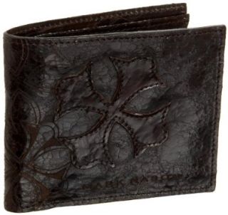 Mark Nason Accessories Men's Cracked Leather MNA74152 Wallet,Dark Brown,One Size: Shoes