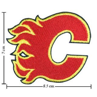 Calgary Flames Logo Iron On Patches 