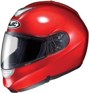 HJC Sy Max 2 Modular Full Face Motorcycle Helmet Candy Red Extra Small XS: Automotive