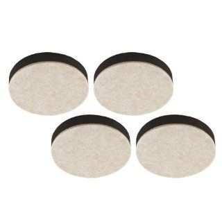 Stanley S845 532 2 1/2 Inch Foam Backed Self Leveling Oatmeal Furniture Sliders Pack of 4   Furniture Pads  