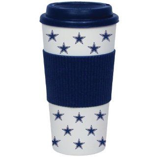 Dallas Cowboys Banded Travel Tumbler Cup 16oz : Sports Fan Travel Mugs : Sports & Outdoors