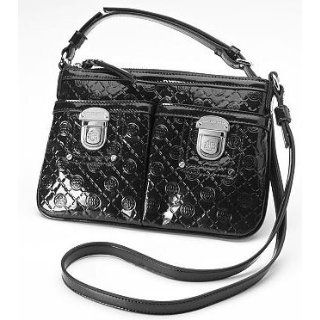 Dana Buchman Maria Patent Cross Body Bag: Shoulder Handbags: Clothing