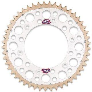 Renthal 2240 520 50GPSI Twinring Silver 50 Tooth Rear Sprocket Automotive
