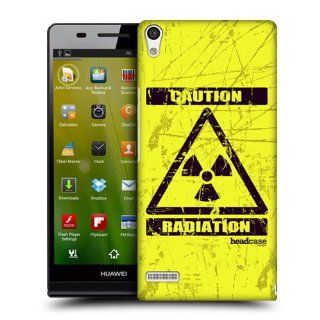 Head Case Designs Radiation Hazard Symbol Back Case Cover For Huawei Ascend P6: Cell Phones & Accessories