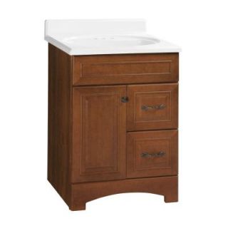 American Classics Gallery 24 in. W x 21 in. D x 33 1/2 in. H Vanity Cabinet Only in Chestnut GCHT24DY