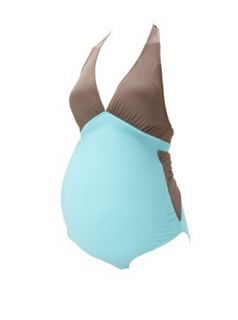 Les Ultra Wiolettes Women's Maternity One Piece Swimsuit 40 at  Womens Clothing store