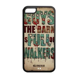 Custom Walking Dead Back Cover Case for iPhone 5C LLCC 530: Cell Phones & Accessories