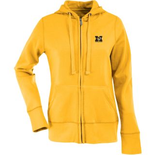 Antigua Womens Missouri Tigers Signature Hooded Full Zip Sweatshirt   Size: