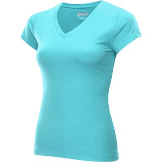 ALPINE DESIGN Womens V Neck Short Sleeve T Shirt   Size: XS/Extra Small