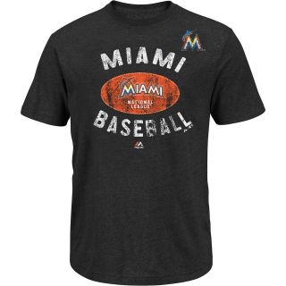 MAJESTIC ATHLETIC Mens Miami Marlins League Legend Short Sleeve T Shirt   Size: