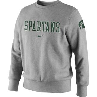 NIKE Mens Michigan State Spartans University Crew Sweatshirt   Size: Large, Dk.