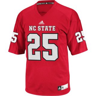 adidas Mens North Carolina State Wolfpack Team Color Replica Football Jersey  