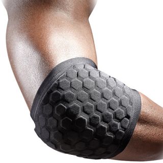 McDavid Hex Impact Knee/Elbow Pad   Size: Large, Black (6515R B L)