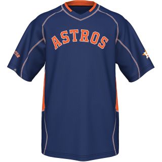 MAJESTIC ATHLETIC Mens Houston Astros Fast Action V Neck T Shirt   Size: