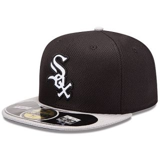 NEW ERA Mens Chicago White Sox Diamond Era 59FIFTY Tech BP Game Cap   Size: 7,