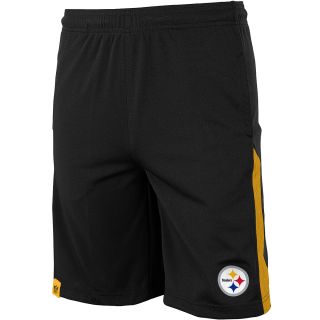 NFL Team Apparel Youth Pittsburgh Steelers Gameday Performance Shorts   Size: