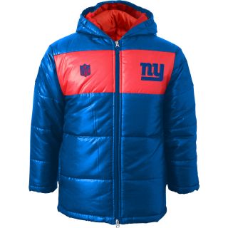 NFL Team Apparel Youth New York Giants Stadium Bubble Jacket   Size: Medium,