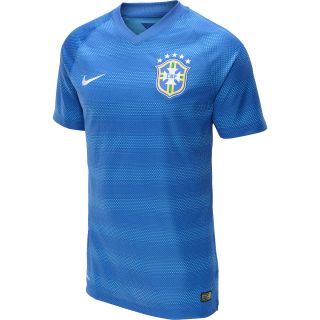 NIKE Mens 2014 Brasil Away Match Soccer Jersey   Size: Medium, Varsity Royal