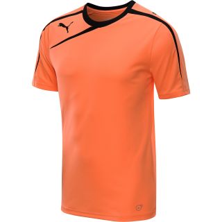 PUMA Mens Spirit Short Sleeve T Shirt   Size: Xl, Flourescent Orange