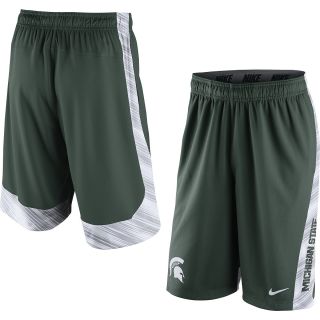 NIKE Mens Michigan State Spartans Fly XL 2.0 Shorts   Size: Xl, Green