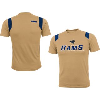 NFL Team Apparel Youth St. Louis Rams Wordmark Short Sleeve T Shirt   Size: Xl,