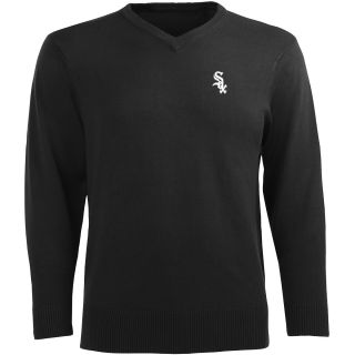 Antigua Mens Chicago White Sox Ambassador Knit V Neck Sweater   Size: XXL/2XL,