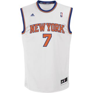 adidas Mens New York Knicks Carmelo Anthony Revolution 30 Replica Home White