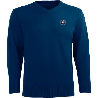 Antigua Mens Houston Astros Ambassador Knit V Neck Sweater   Size: XXL/2XL,