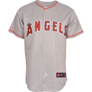 Majestic Athletic Los Angeles Angels Blank Replica Road Jersey   Size XXL/2XL,