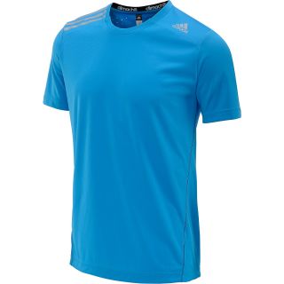 adidas Mens ClimaChill Short Sleeve Running T Shirt   Size Medium, Solar/black