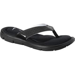 NIKE Womens Comfort Thong Sandals   Size: 10, Black/white