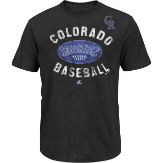 MAJESTIC ATHLETIC Mens Colorado Rockies League Legend Short Sleeve T Shirt  