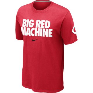 NIKE Mens Cincinnati Reds Big Red Machine Local Short Sleeve T Shirt 12  